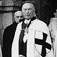 Adenauer im Ordensmantel 1958
