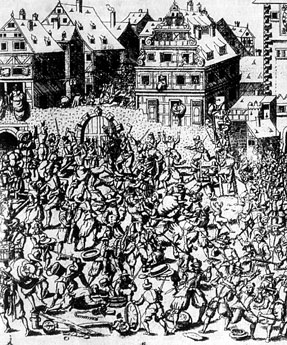 Judenpogrom in Polen im Mittelalter