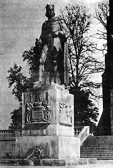 Denkmal  von Boleslaw Chrobry in Gnesen