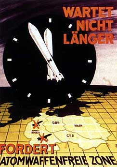 DDR-Plakat zum Rapacki-Plan 1957