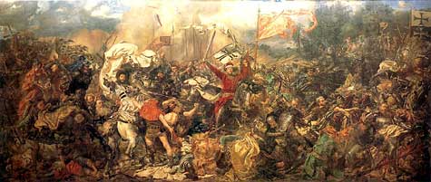Die Schlacht bei Grunwald 1410