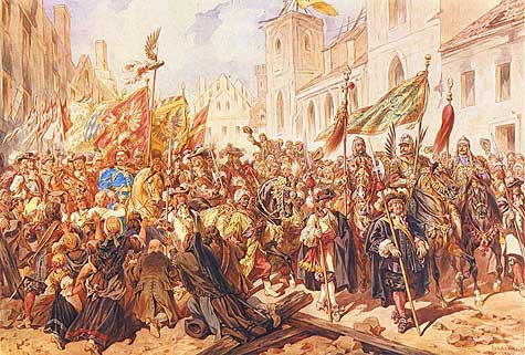 Der Einzug Jan III. Sobieski in Wien
